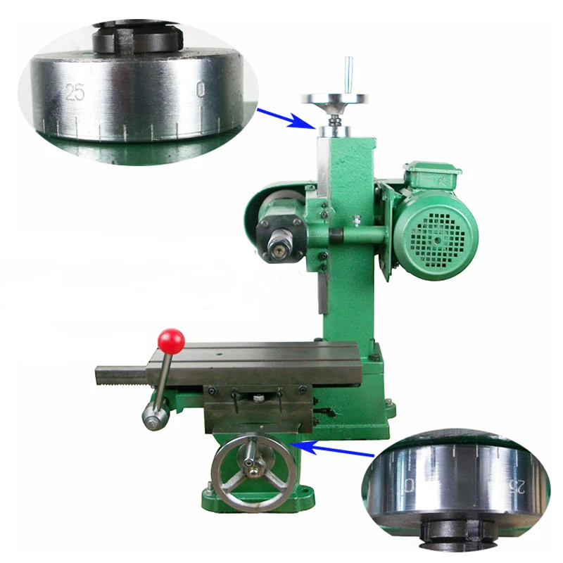 Mini Desktop Grinder Saw Blade Light Milling Machine Horizontal Milling