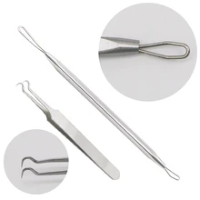 4 набора инструмент для удаления черных точек Пинцет для удаления пятен Пинцет для очистки лица от акне для ухода за кожей черный прибор для удаления пятен