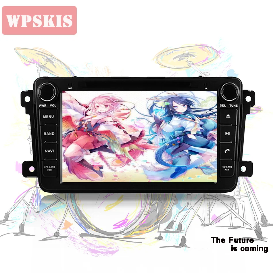 

8'' HD touch screen car gps audio radio stereo for mazda cx9 cx-9 2007-2016 built-in wifi BT usb sd dab+ rds 4GB ram android 9.0