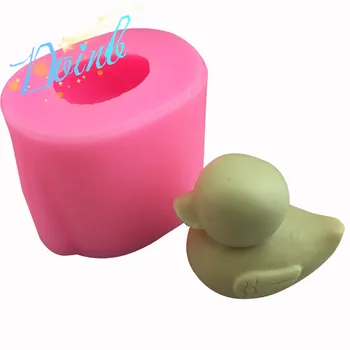 

Doinb 3D duck mousse sugar jelly pudding candy chocolate mold cake decoration tool silicone mold