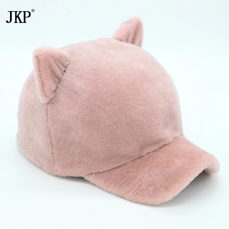 

2017 autumn and winter new wool sweater ladies hat wool sheep warm high fashion ladies fashion hat