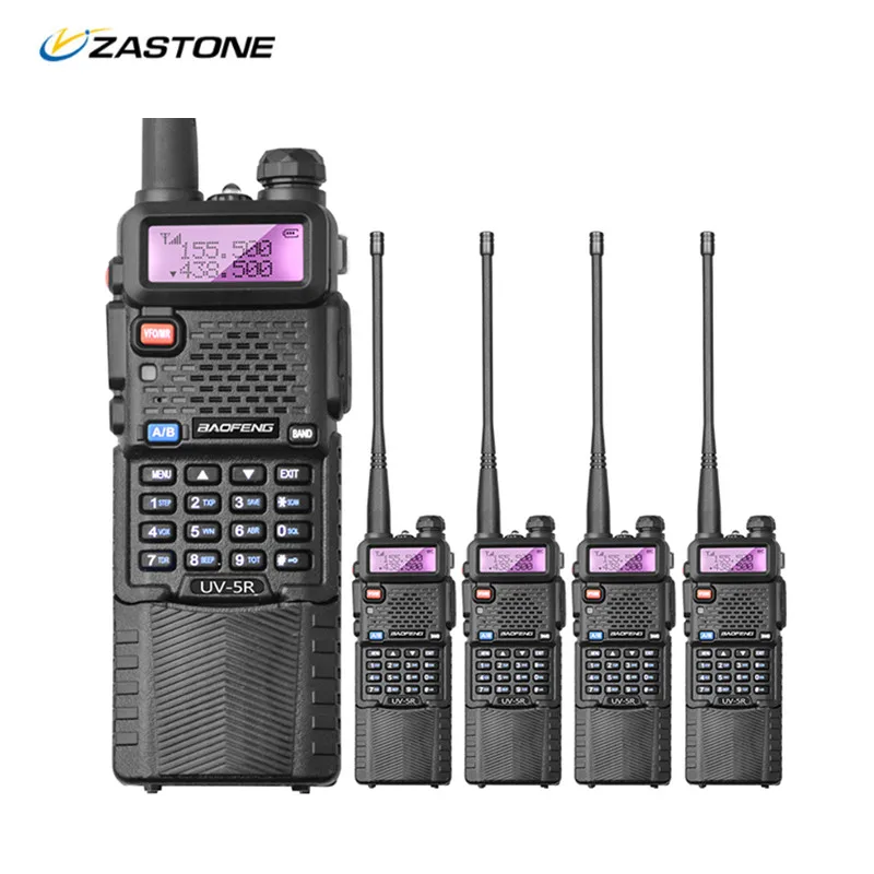 Портативная рация BaoFeng 5 шт./лот UV-5R 3800mha Baofeng УКВ и УВЧ 136-174 МГц 400-520 | Мобильные