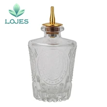 Винтажный стиль Донателло тире бутылка 130 мл горькая бутылка стекло разливщик ликера Бар Инструмент Бармен набор Инструменты для приготовления коктейлей