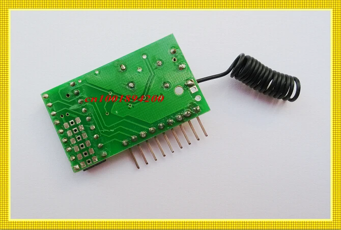 remoto sem fio modulo receptor transmissor com 02