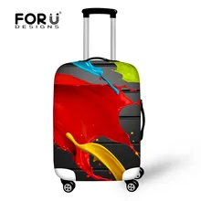 FORUDESIGNS Elastische Reisetasche Schutzhülle Koffer 18/20/22/24/26/28/30 zoll Gepäck Abdeckung Wasserdichte Reise Zubehör