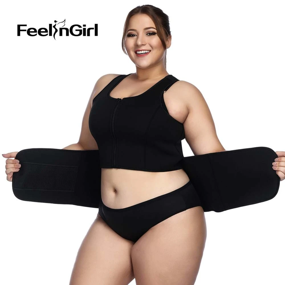 Plus size neoprene waist trainer Clearance