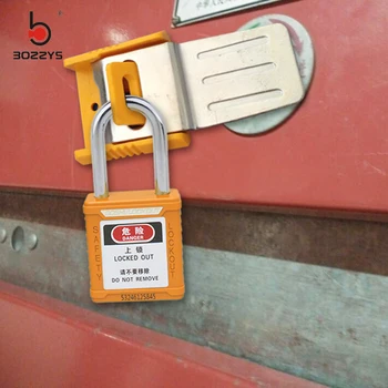 

BOZZYS Safety lock with electric handle Multipurpose electric switch lockset Electric lock sign Electric safety lock D81-3