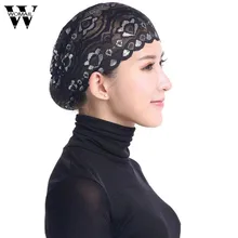 Женская шляпа кружевной подхиджабник ниндзя голова исламский платок шапка шарф Мусульманский