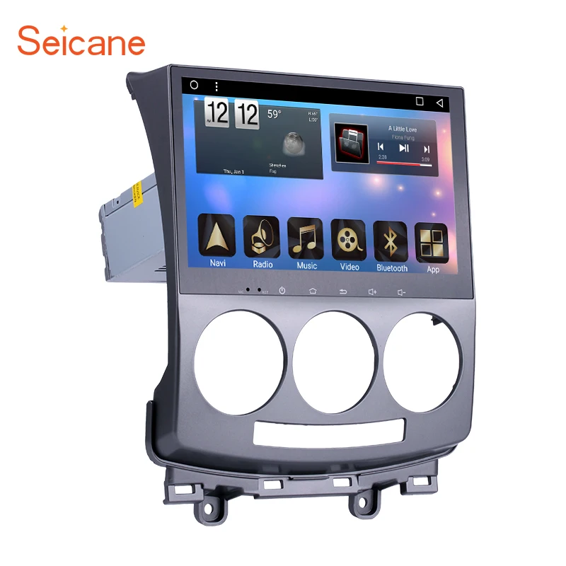 

Seicane Android 7.1 9 inch full Touchscreen Bluetooth Car Radio GPS Navigation for 2005-2010 Old Mazda 5 with 8 core 32G FM WIFI