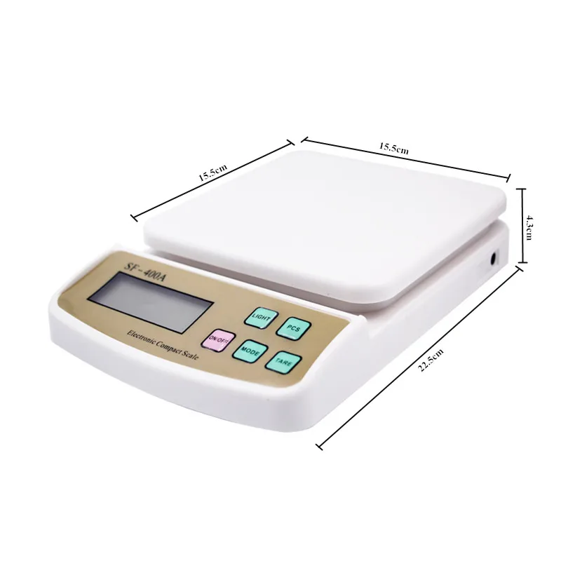 2/5/10 кг 1 г/0,1 г Libra цифровой Кухня весы подсчета весом электронных весах SF-400A Английский кнопку