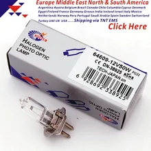 DONAR DN-38925 64609 hlx 12 В 50 Вт 64609hlx 12V50W PG22 фото оптический кварцевый галогенный светильник Zeiss хирургический микроскоп щелевая лампа