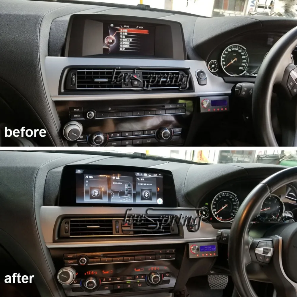 Excellent 10.25 inch Android 8.1 Car Multimedia Player for BMW 6 Series E63 E64  640i 650i 2010-2017 GPS Navigation with Digital TV 4