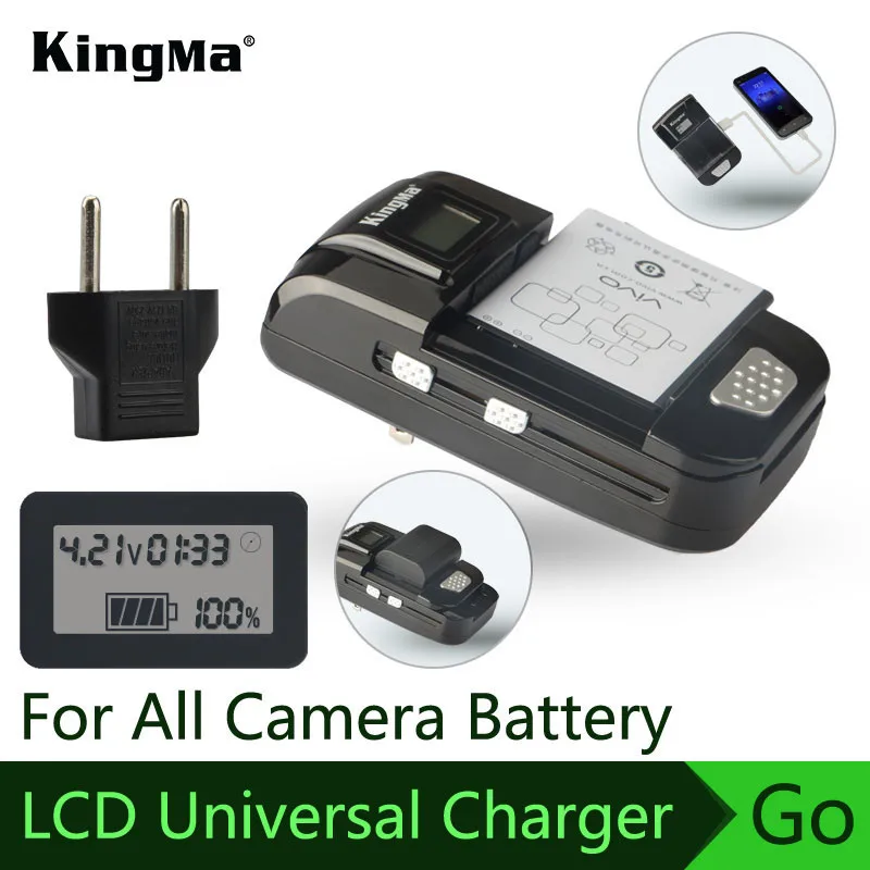 

Universal charger FOR GoPro/Xiaomi yi/Mobile/Video camera/Camera battery Intelligent USB Multi function charger Direct plug