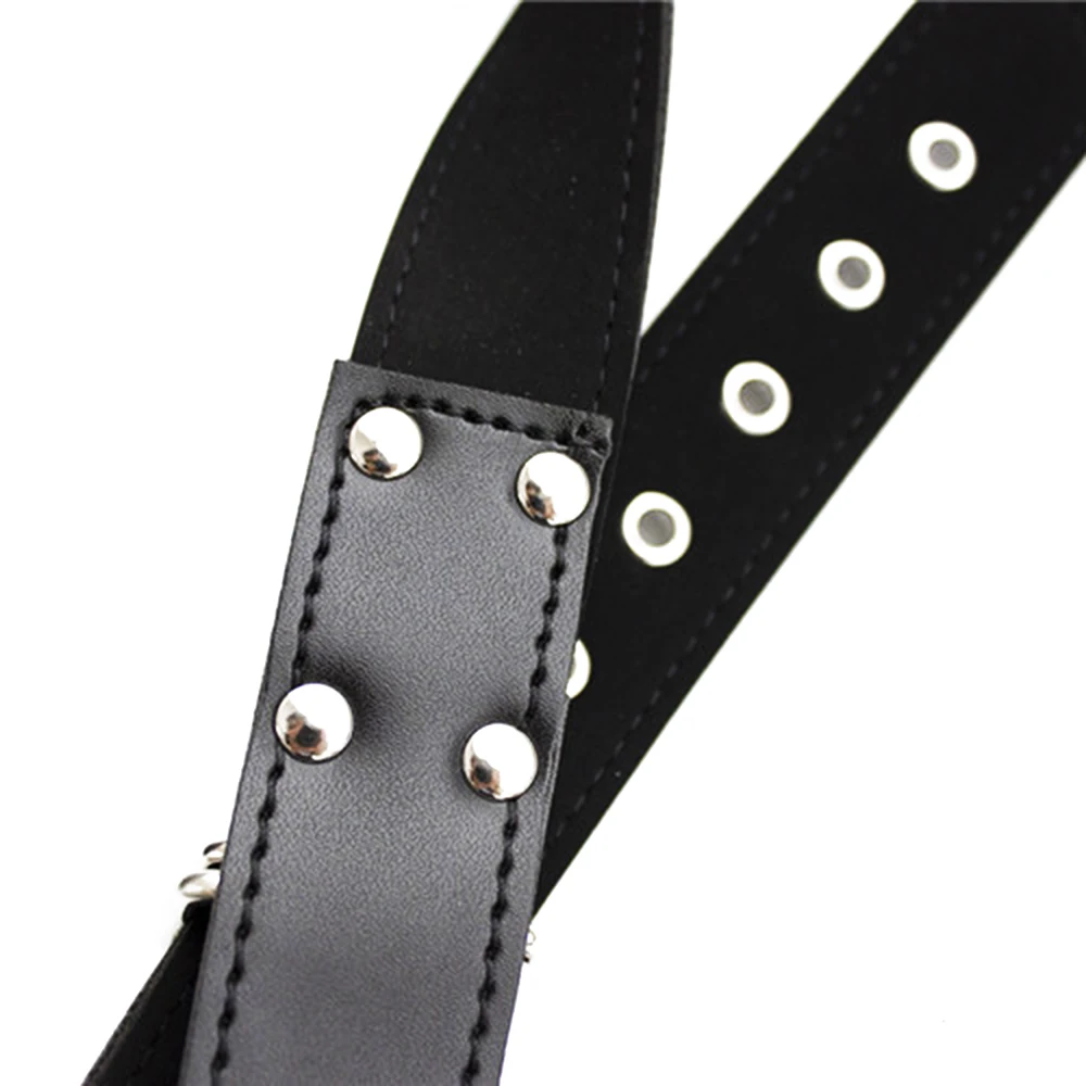 DOMI качественная мягкая PU сила раздельные ноги бондаж для женщин игра взрослых