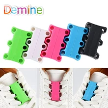 

Demine Shoe Laces Magnetic Shoelace Buckle Lazy Closures Lacet Chaussure Shoe Laces No Tie lazy Shoe Laces Sneaker Shoe Buckle