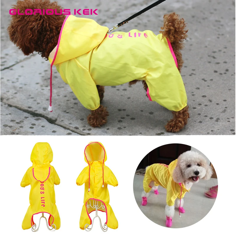 dog rain coats with legs