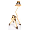 Lampe décorative sur pied, en tissu, fait à la main, Animal, Lion, singe, caniche, mouton, antilope, luminaire d'intérieur pour enfants, idéal pour un salon ► Photo 2/5