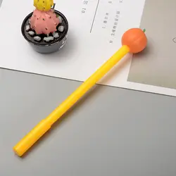 0,5 мм РУЧКА Core случайный узор желтый Тыква Топ Гладкая Ручка свободно писать ручка для школы офисные