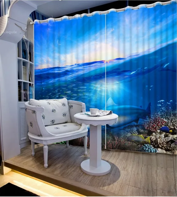 3d tenda stile Dell\'europa 3d tende della finestra per soggiorno blu ... 3d tenda stile Dell\'europa 3d tende della finestra per soggiorno blu ...