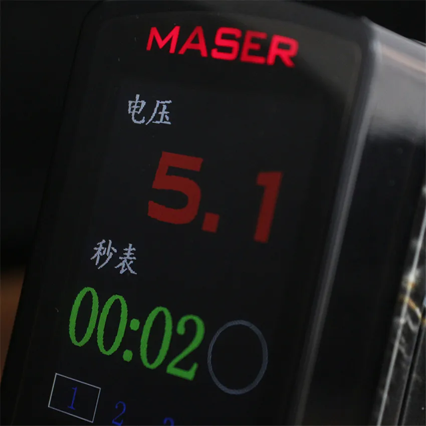 Pantalla LCD de calidad superior plana doble botón Maser Fuentes de energía para tatuar 2015 nuevo Pro fuentes de alimentacion tatuaje equipo