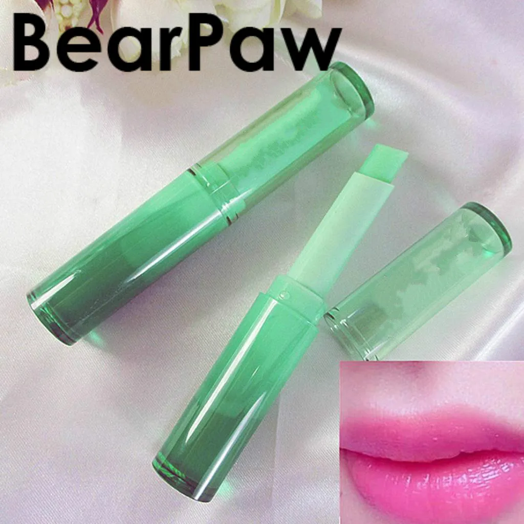 Увлажняющий бальзам для губ BearPaw Spring натуральный с алоэ вера долговечная помада