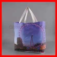 200 шт./лот) размер 36x36x10 см логотип экологический Холст сумка хлопок