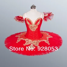 Новое поступление! красный балетная юбка-пачка; балетная пачка профессиональная для девочек; Танцы юбки; балетное платье-пачка платья AT0078