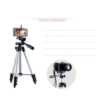 

Tripod Stand Mount Holder with Phone Clip for Digital Camera Camcorder Phone iPhone DSLR UY8