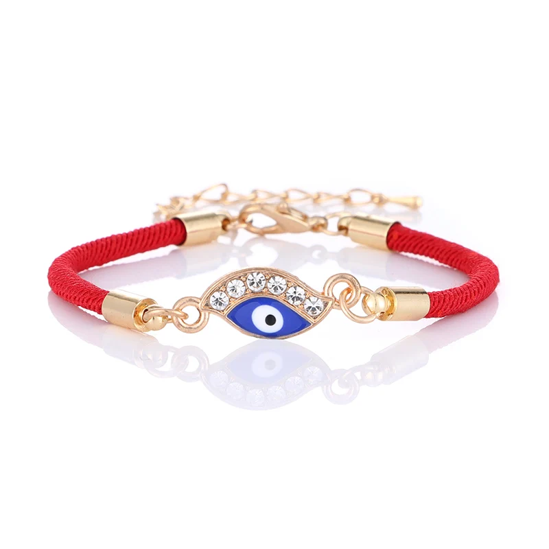 

Classic Hand Braided Red Thread Bracelet Charm Turkish Evil Eye String Lucky Hamsa Braclet For Men Women Brithdays Gift Jewelry