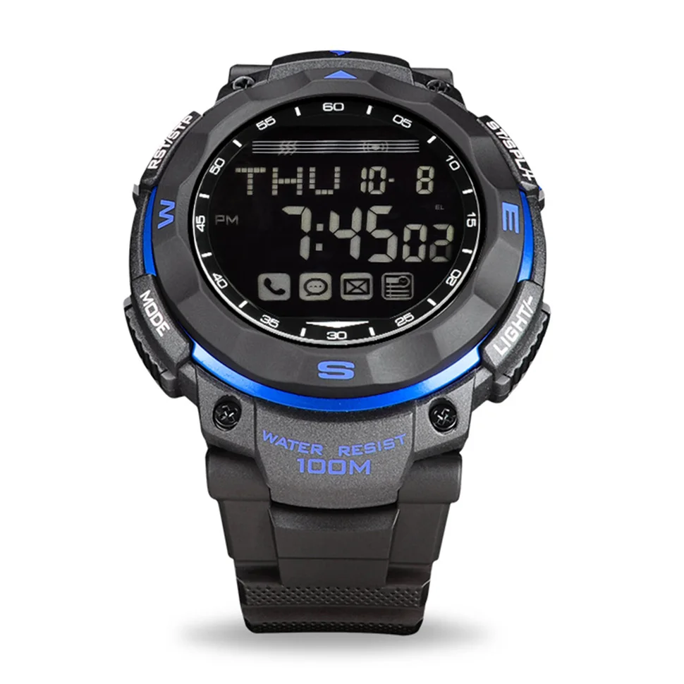 New Arrival Sportwatch VS61 Waterproof 30M Compatible With IOS Android Passometer Alarm Clock Message Call Reminder
