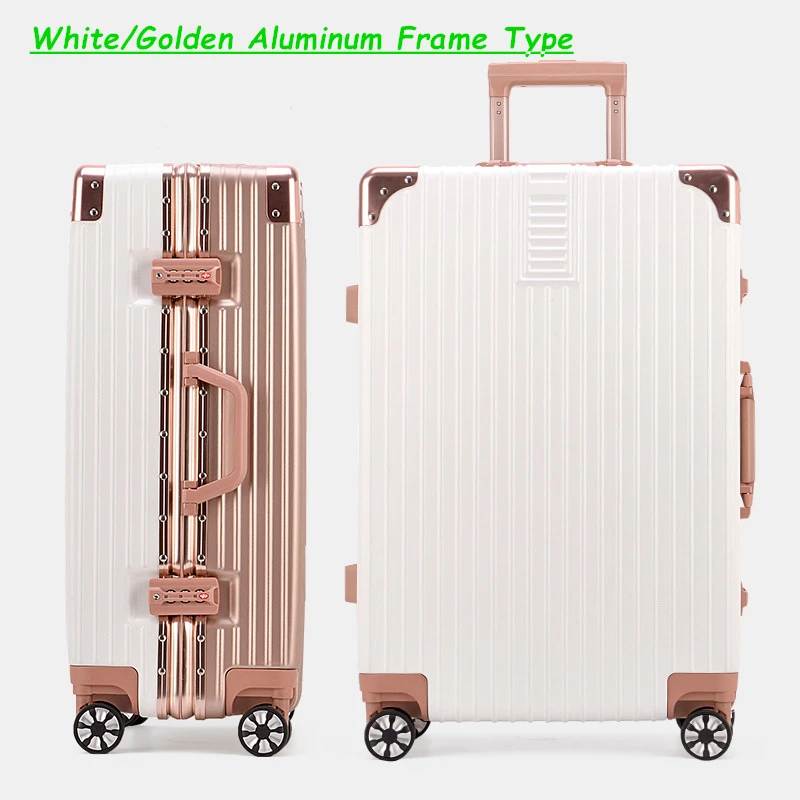 800 white golden aluminum frame