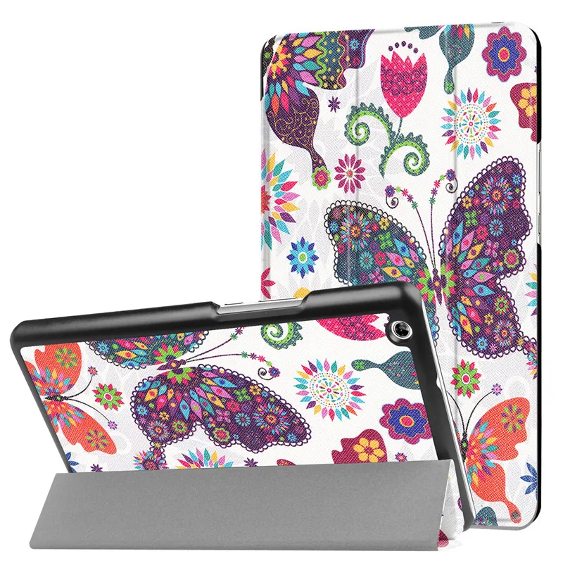 

Case for Huawei MediaPad M3 Lite 8.0" CPN-L09 8 Tablet Magnet Stand Smart PU Leather Cover Shell Funda+Screen Protector+Stylus