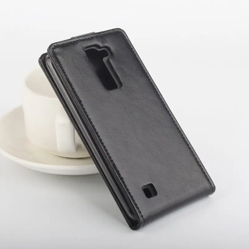 Бренд HongBaiwei роскошный флип из искусственной кожи чехол для LG K7 X210 X210DS MS330/Tribute 5 LS675/K7 Dual SIM чехол Вертикальный чехол для телефона