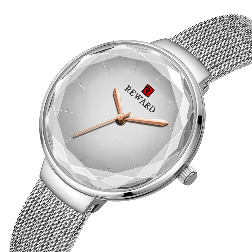 

Top Brand Luxury Diamond Women Watch Silver Steel Hour Ladies Wrist Watch For Montre Femme 2019 Female Clock relogio feminino