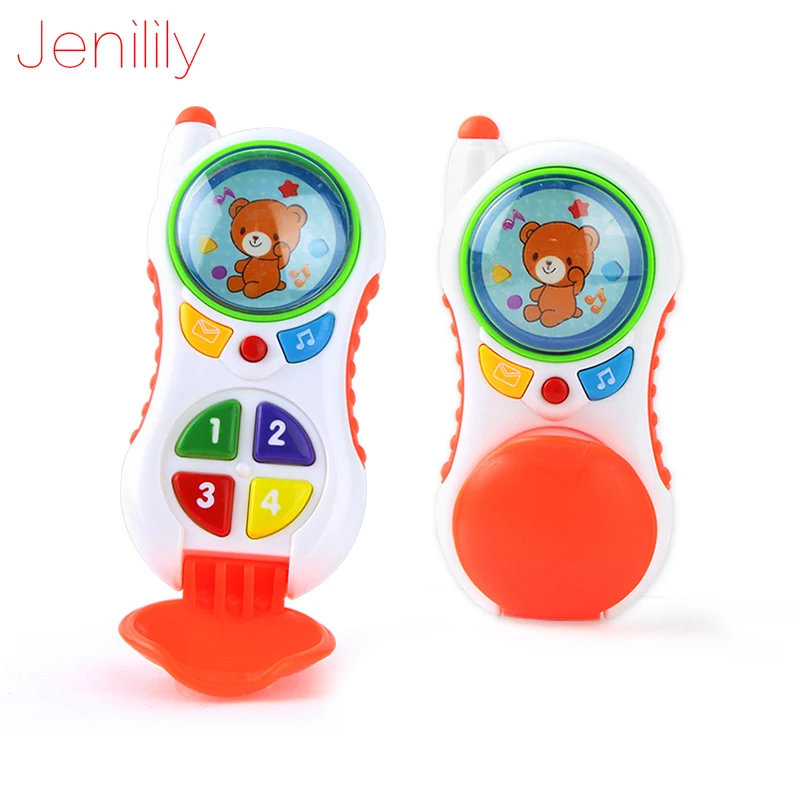 

Baby Toys Baby Cell Phone Toy With Sound And Light Learning Study Kid Music Phone Educational Toy Birthday Christmas Gift