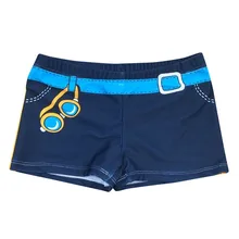 Летние детские шорты для мальчиков, стрейчевый пляжный купальный костюм с мультипликационным принтом, шорты, пляжная одежда