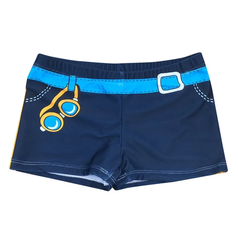 

2019 Summer Kid Children boys shorts Cartoon Print Stretch Beach Swimsuit Swimwear Pants Shorts Beach wear