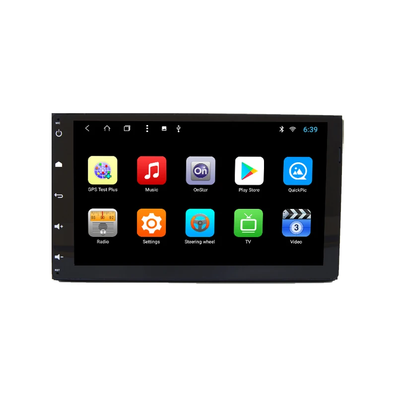 Best YAZH 2 Din Android Car Stereo For Toyota Fortuner 2016 / Sienna 2015 / Prius /corolla 2018 GPS Multimedia Radio AUX Bluetooth 1