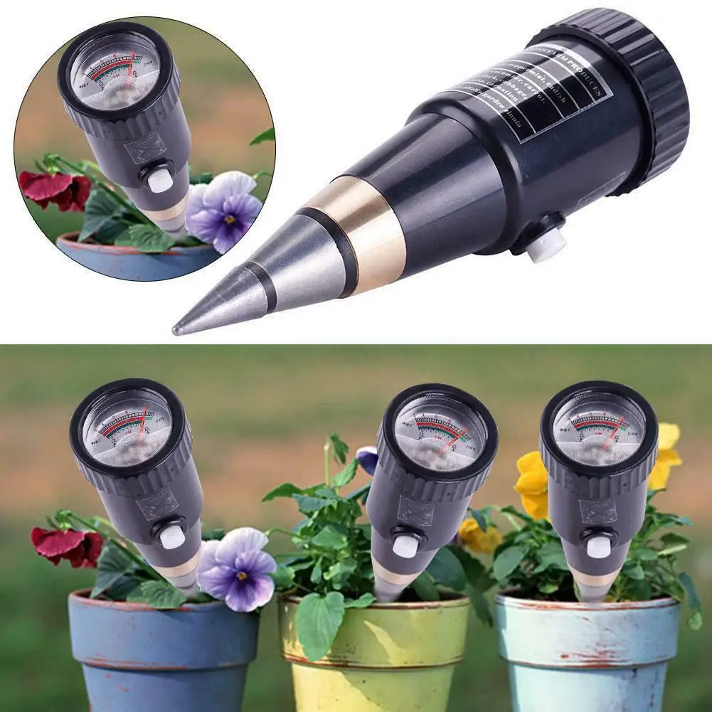 

Plant Earth Soil PH Moisture Light Soil Meter Thermometer Temperature Tester Sunlight Tester Tool For Garden