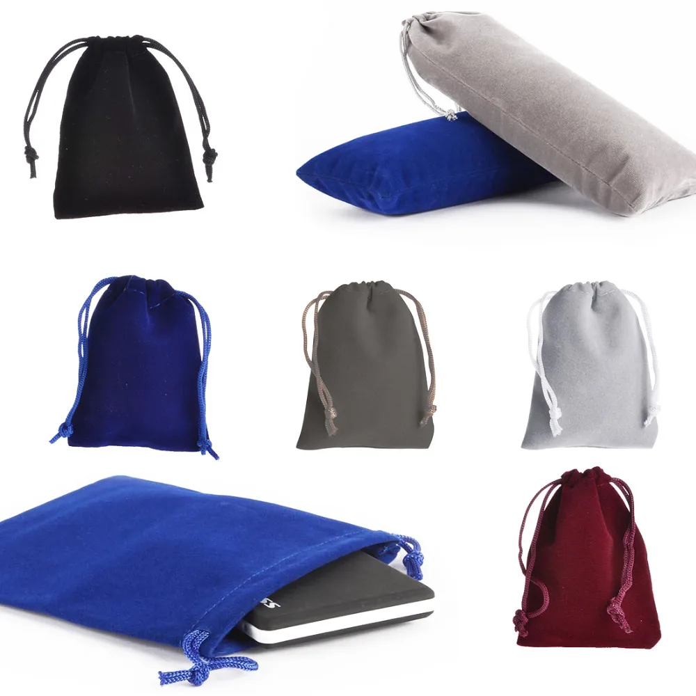 Centechia العالمي لينة المخملية القماش الحقيبة حقيبة جيب محفظة حالة الحقيبة حقيبة للهاتف المحمول الهواتف المحمولة