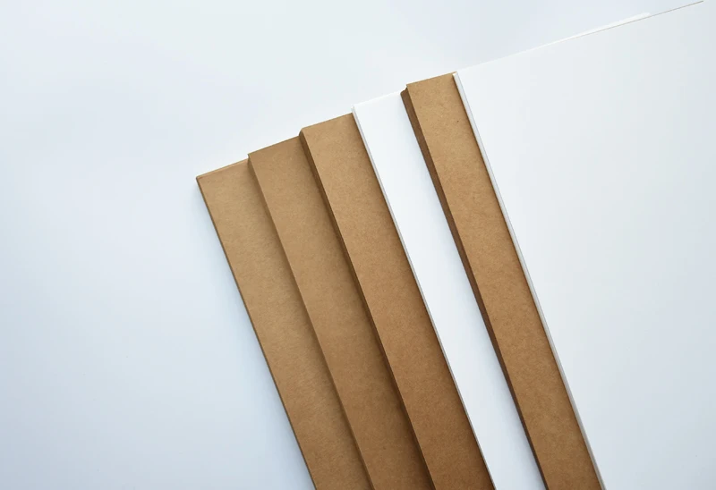 A4 белая коричневая крафт-бумага, бумажная доска, картонная пустая упаковочная бумага для карт 150gsm 250gsm 350gsm