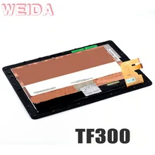 WEIDA LCD 10.1 “Para Asus Transformer Pad TF300 5158 LCD Display Touch Screen Quadro Assembléia Tablet PC TF300 HSD101PWW1