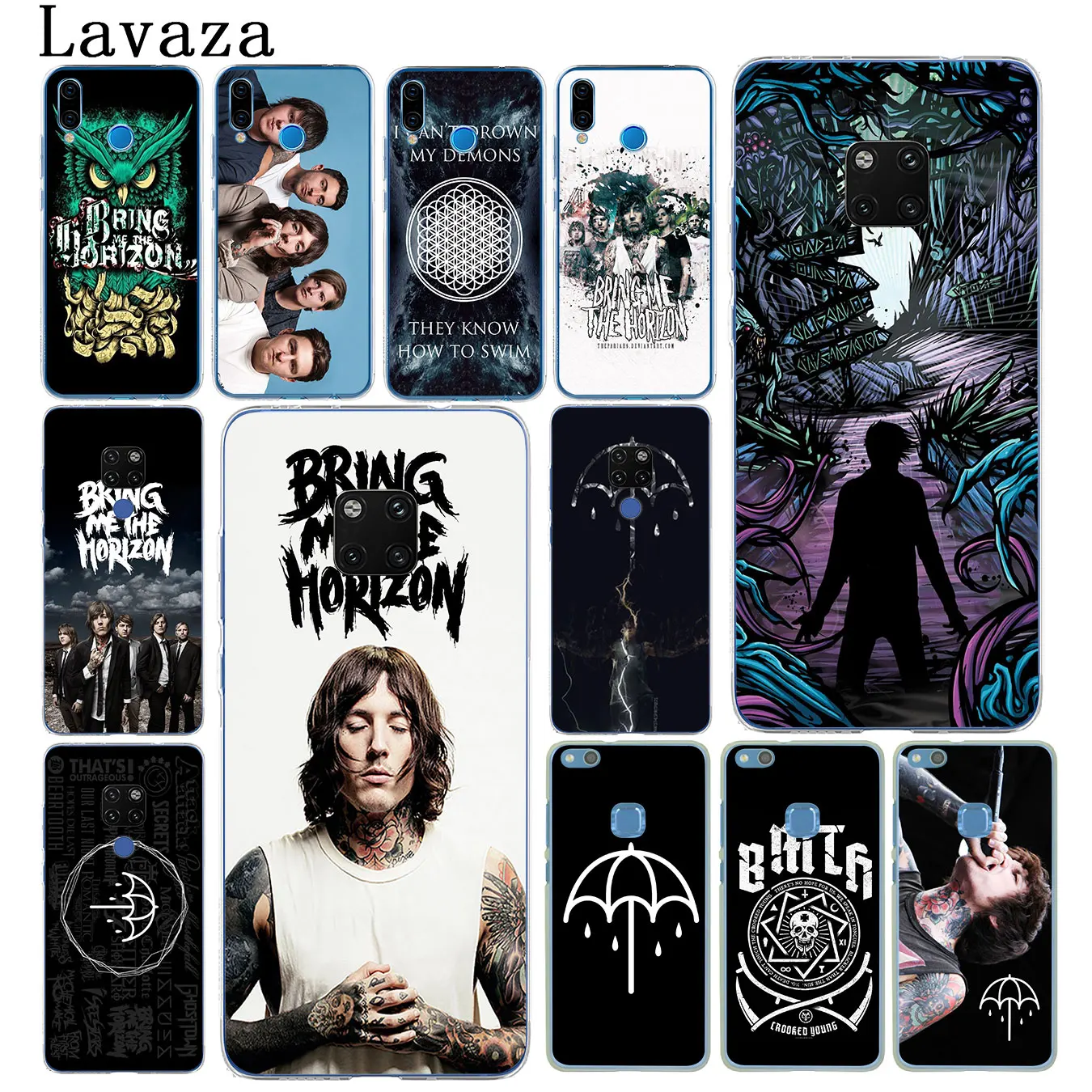 

Lavaza bring me the horizon BMTH Hard Phone Case for Huawei Mate 30 20 Pro 10 Lite Nova 5I 4 3i 3 2i 2 Lite Cover