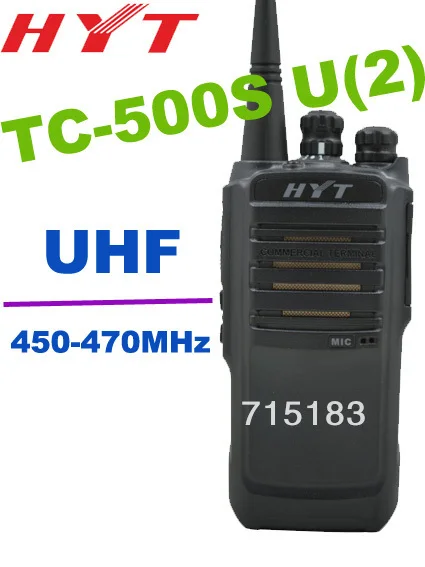 HYT TC-500S UHF: 450-470 МГц 4 Вт 16CH портативная рация