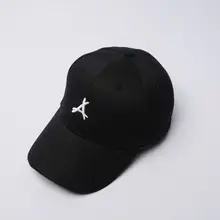 Летние изогнутые Женские однотонные Хлопковые бейсболки Регулируемая Встроенная Мужская Повседневная Вышивка Snapback Casquette gorros