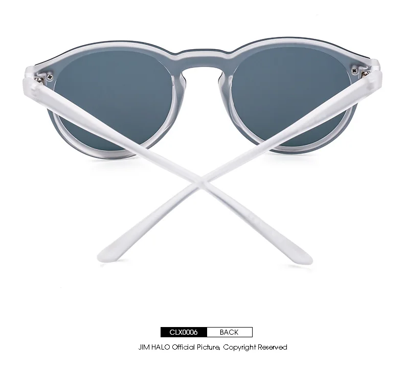 Óculos de sol feminino com lente espelhada