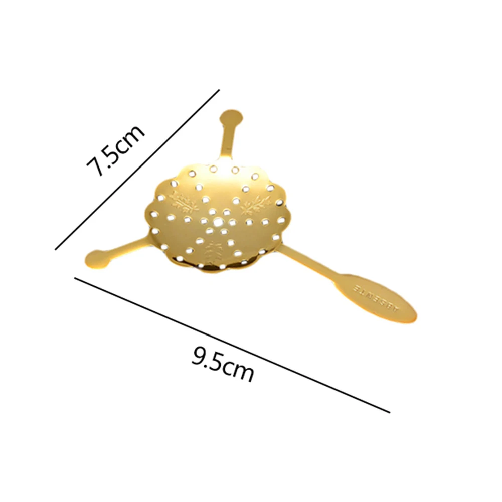 Тройник из нержавеющей стали Absinthe дуршлаг товары для бара бармена инструмент Изысканный 3 цвета бар специальный инструмент для барменов ложка