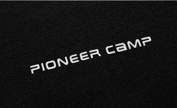 Pionner Camp, 2 пары в упаковке, популярная мужская рубашка поло, Классическая Деловая и Повседневная однотонная мужская рубашка поло с коротким рукавом, дышащая футболка-поло