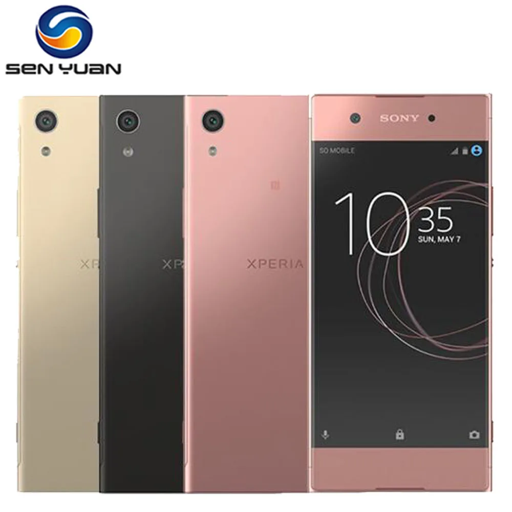 

Original Sony Xperia XA1 Unlocked 32GB ROM 3GB RAM Single SIM card 5.0 inch Android 23MP 4G LTE SmartPhone GPS WIFI Mobile phone