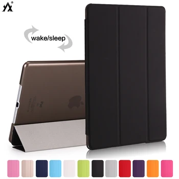 

Stand Case for new iPad 9.7 inch 2017&2018 Release .Ultra Slim Smart Cover also for iPad Air / 5 retina cover Auto wake / Sleep